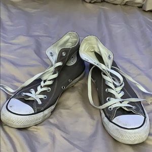Grey Hightop Converse